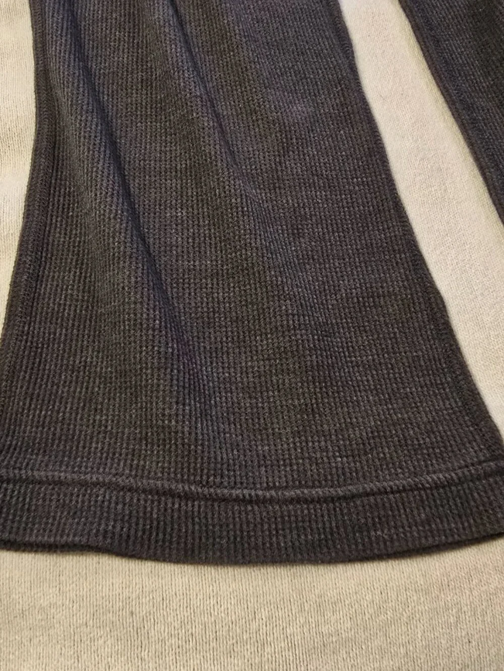 Nike Youth Waffle Knit Sweatpants - Charcoal Gray - Size Large (12-13 Yrs)